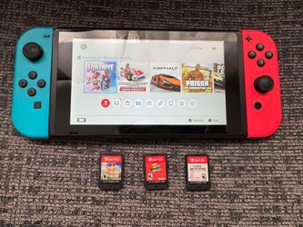 Nintendo Switch Video Games Super Mario Smash Bros Pokemon Games. $160 firm with all 3 games