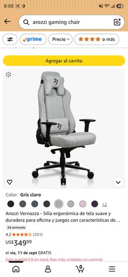 Arozzi chair gaming