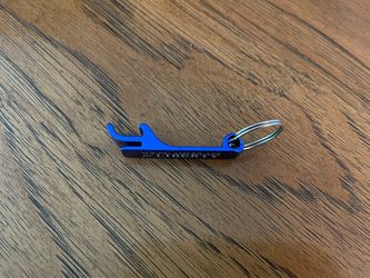 Young Americans for Liberty Bottle Opener Key Chain - Blue - Like New