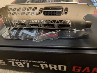 Nvidia GeForce GTX 1060 3gb DDR5 HP OEM GPU New, Unused Card for