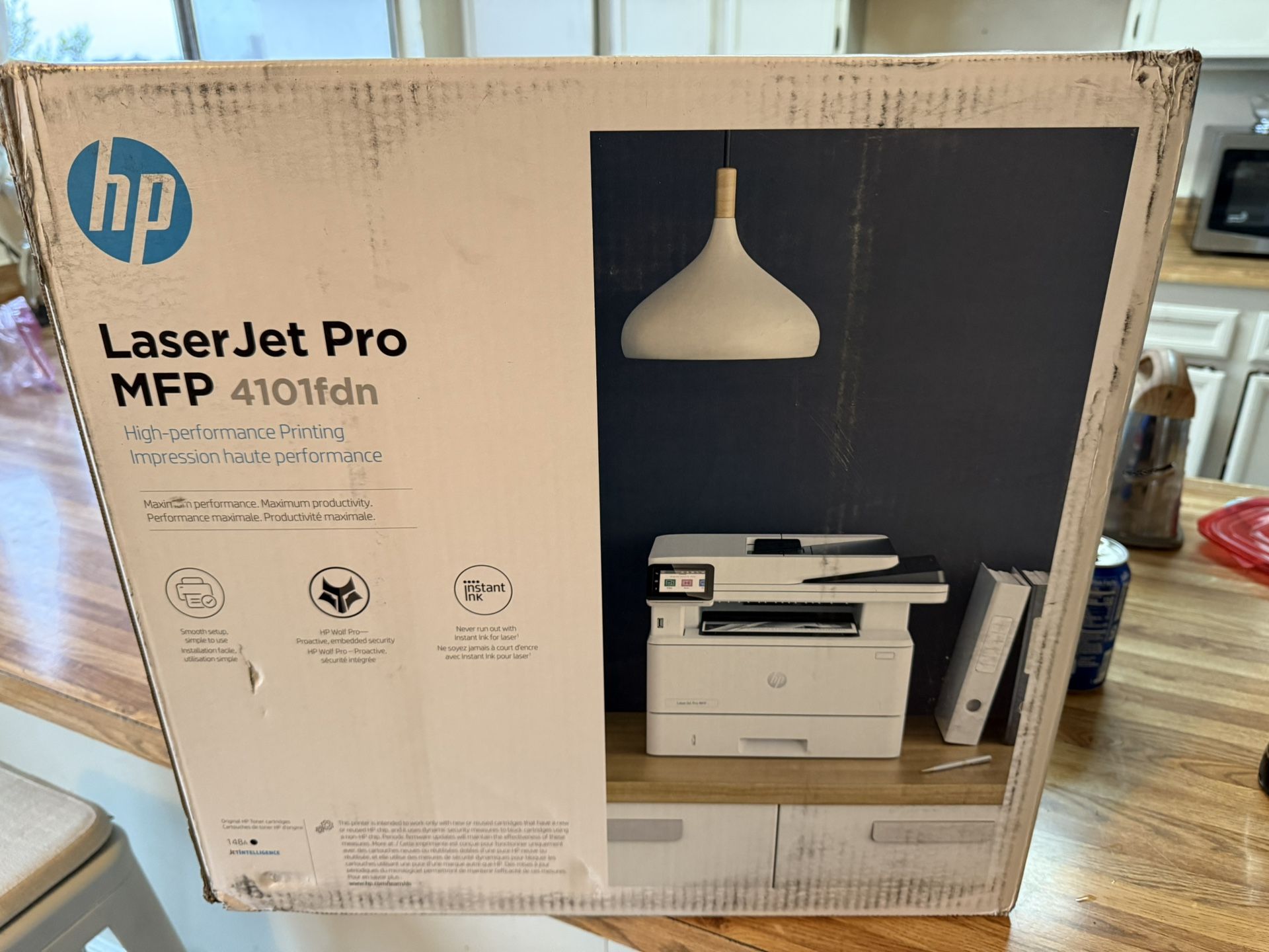 Hp Laser Jet Pro MFP 4101fdn Printer