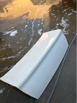92-95 civic coupe drag trunk lid ,  fiberglass