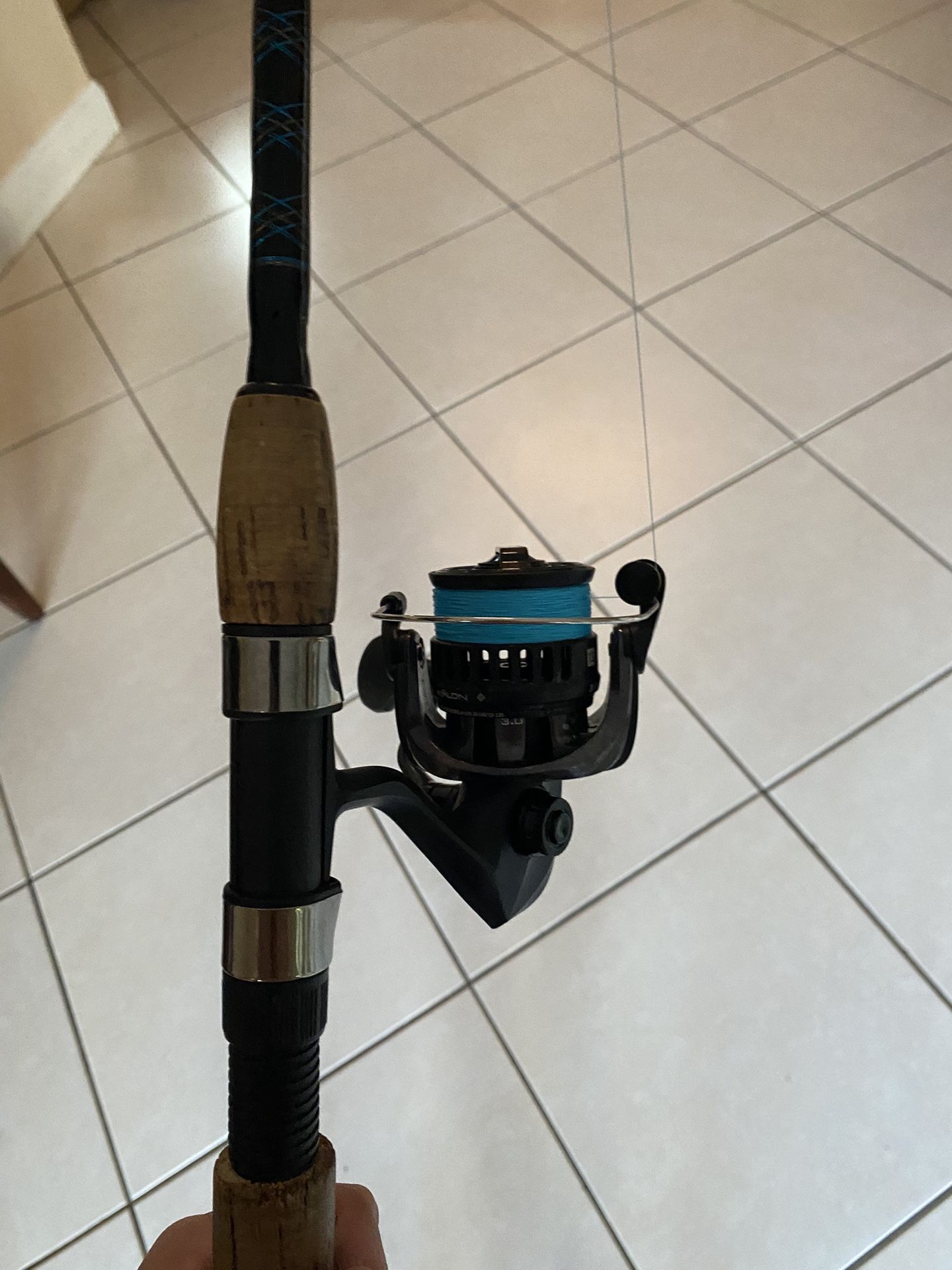 Kalon Blackout Reel (3000) With Ugly Stick Rod