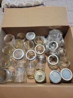 Canning jars and rings
