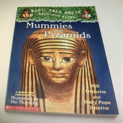 Magic Tree House Mummies And Pyramids Research Companion Guide Book 