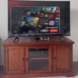 55” Flat Screen TV with Stand – Great Condition – Ready to Use