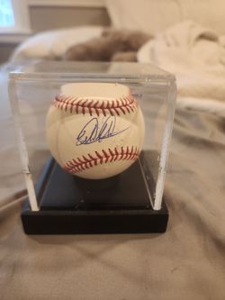 Signed David Wright baseball