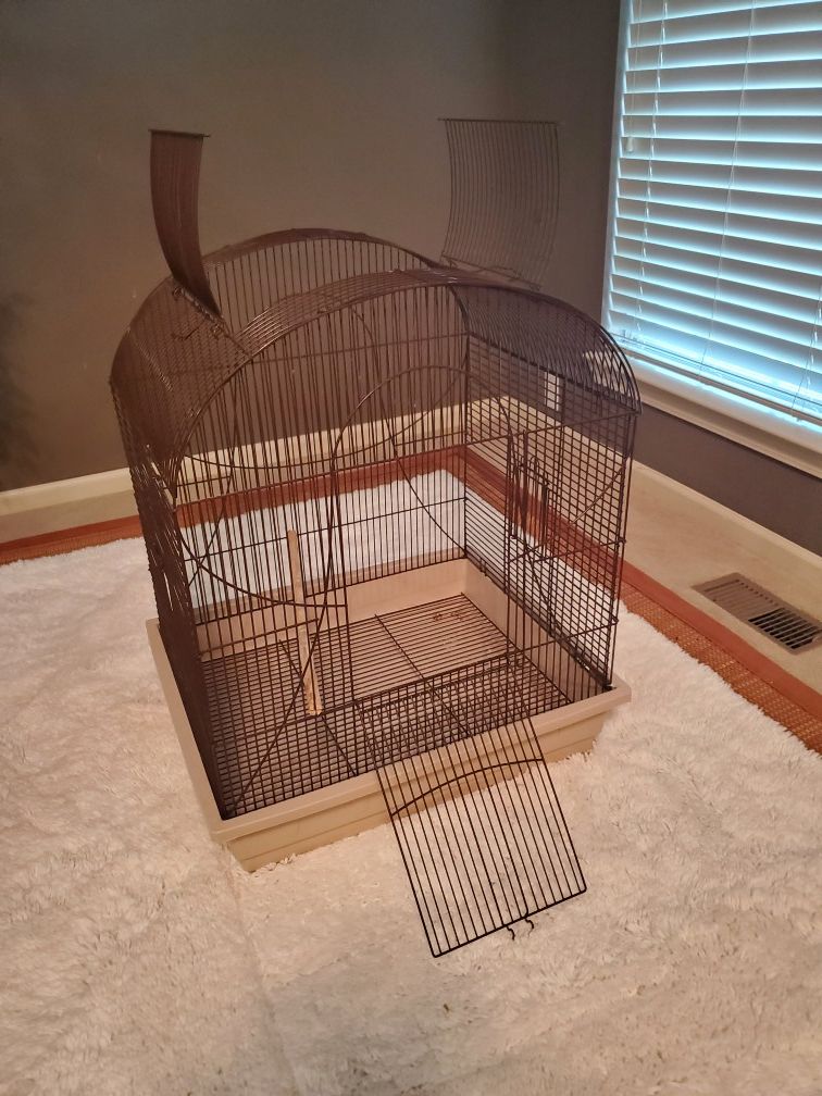 Bird Cage with Open Top - up to a 9" medium bird
