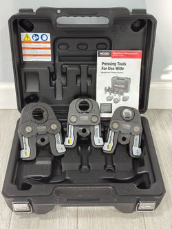 RIDGID MegaPress Standard Press Jaw Set 1/2-1”  actuator and 2”