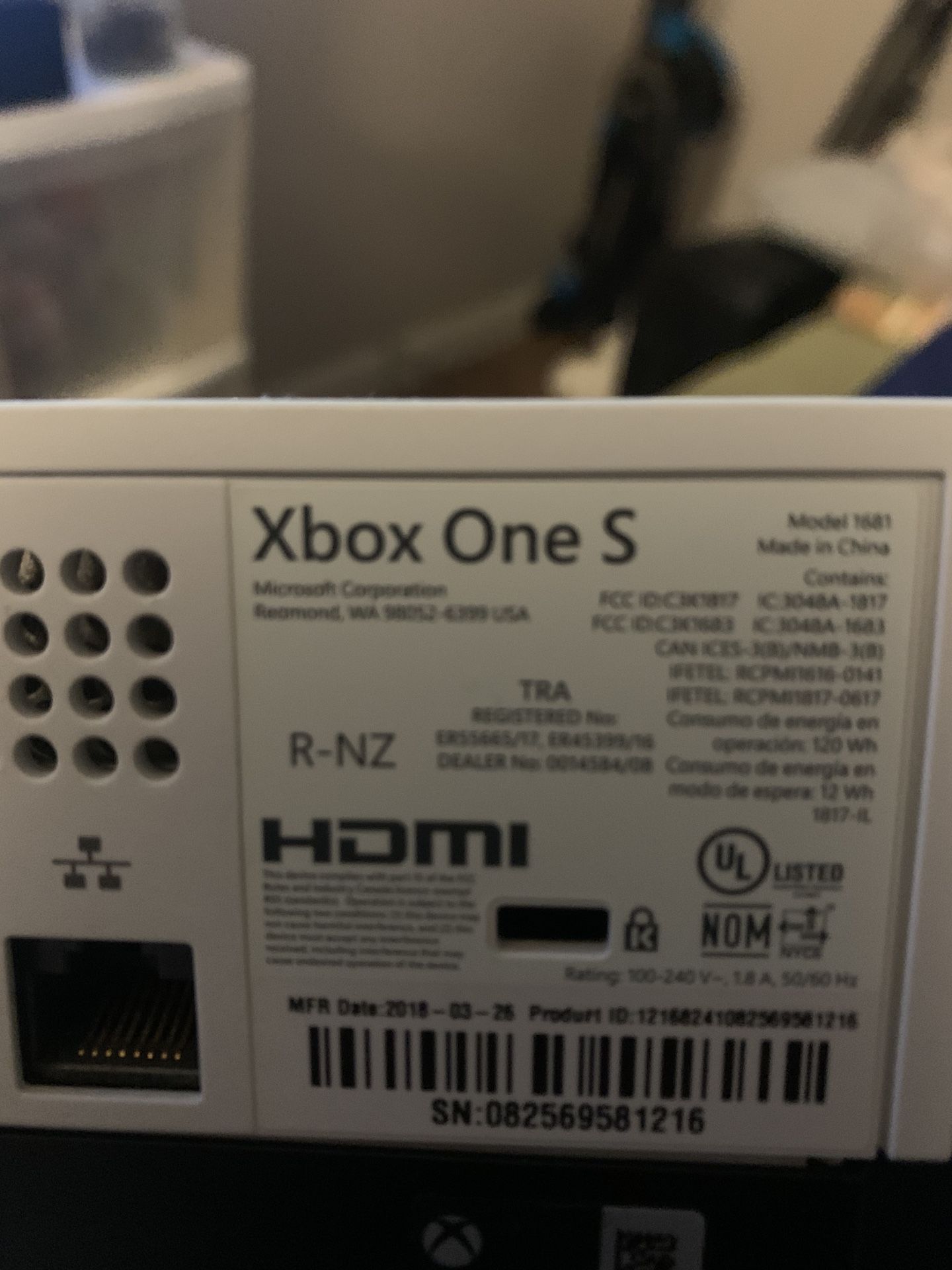 Xbox One S