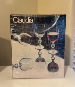 Claudia Crystal Wine Glass Set