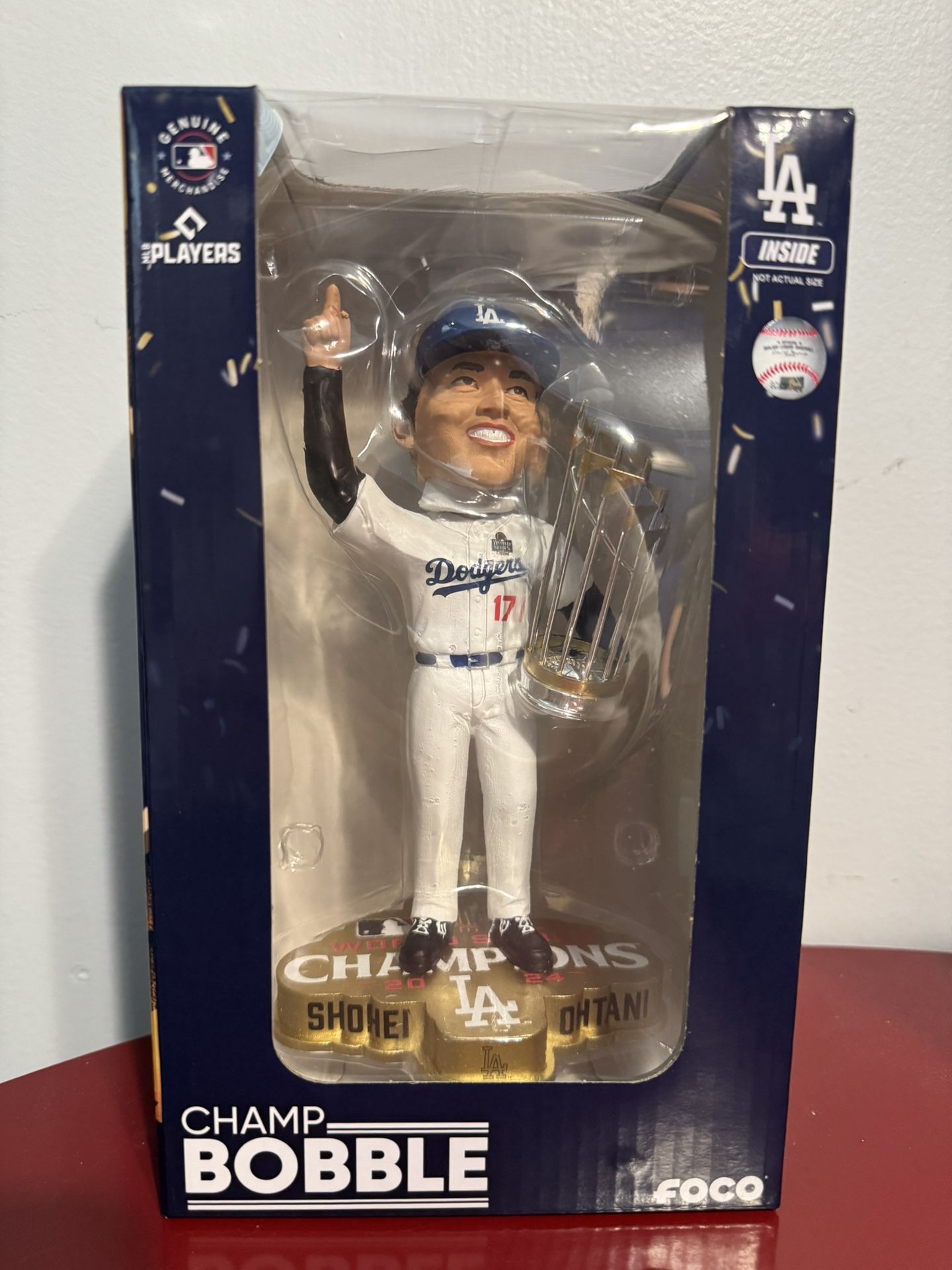 Shohei Ohtani Fanatics 2024 World Series Champions Bobble head FOCO #1942/2024