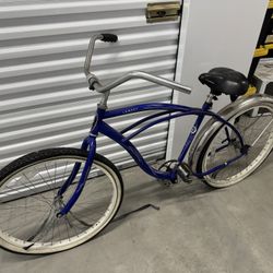 Legacy Beach Cruiser Bike – Classic Blue 26” Single Speed 