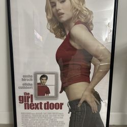 The Girl Next Door - 27x40 Framed Theatrical Movie Poster