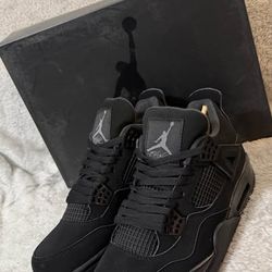 Jordan retro 4 black cat size 8