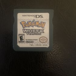 Pokémon White DS Game