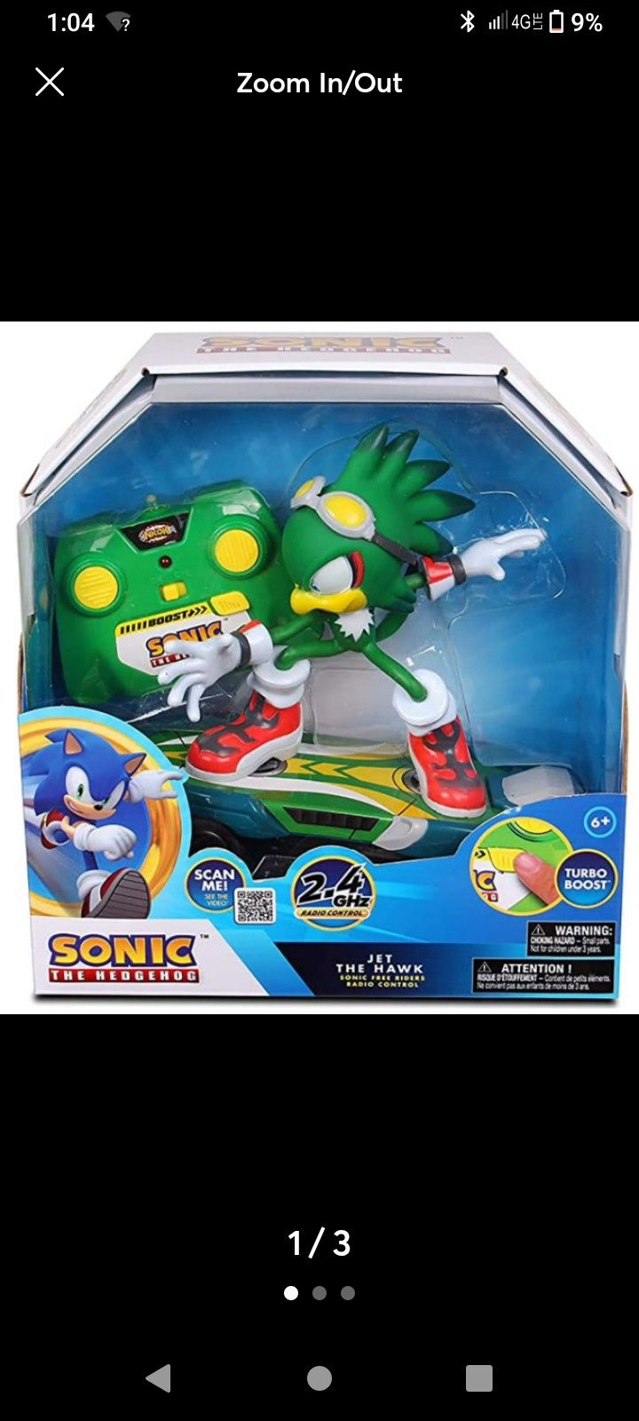 Sonic Rc Jet Free Rider