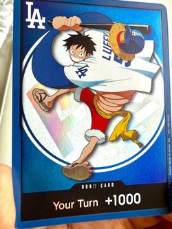2026 One Piece Luffy Dodgers Don Card