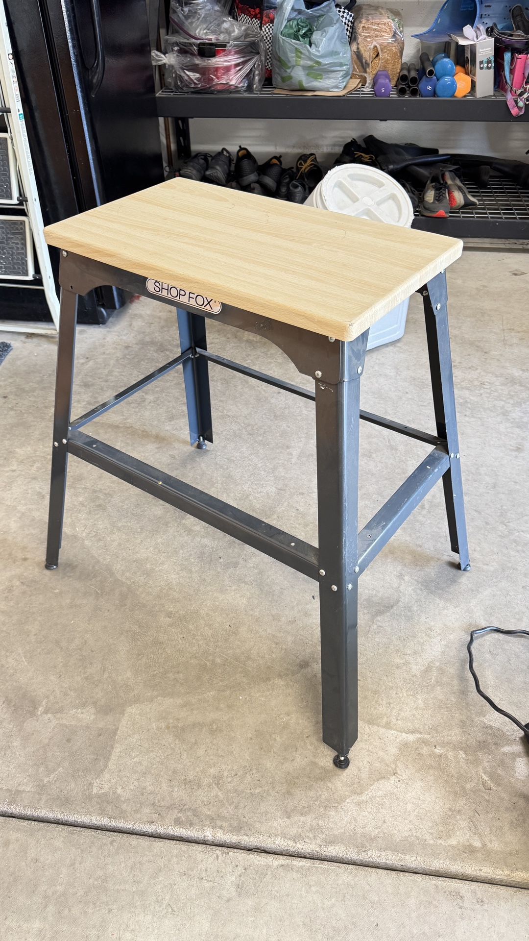 Tool Table For Saws Garage