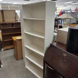 White Bookcase Book Shelf 