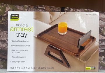 TV tray…Acacia Armrest Tray