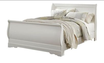 QUEEN SLEIGH BED FRAME