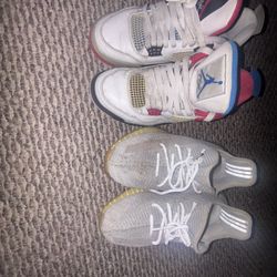 Jordan 4 And Yeezys Both For $100  Both Are 8.5