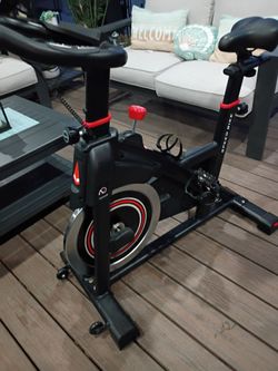 A brand new exercise bike never use asking 100