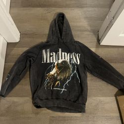 ⚡ Men’s “Madness” Graphic Hoodie – Worn