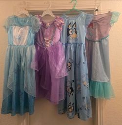 Girls dress up gowns