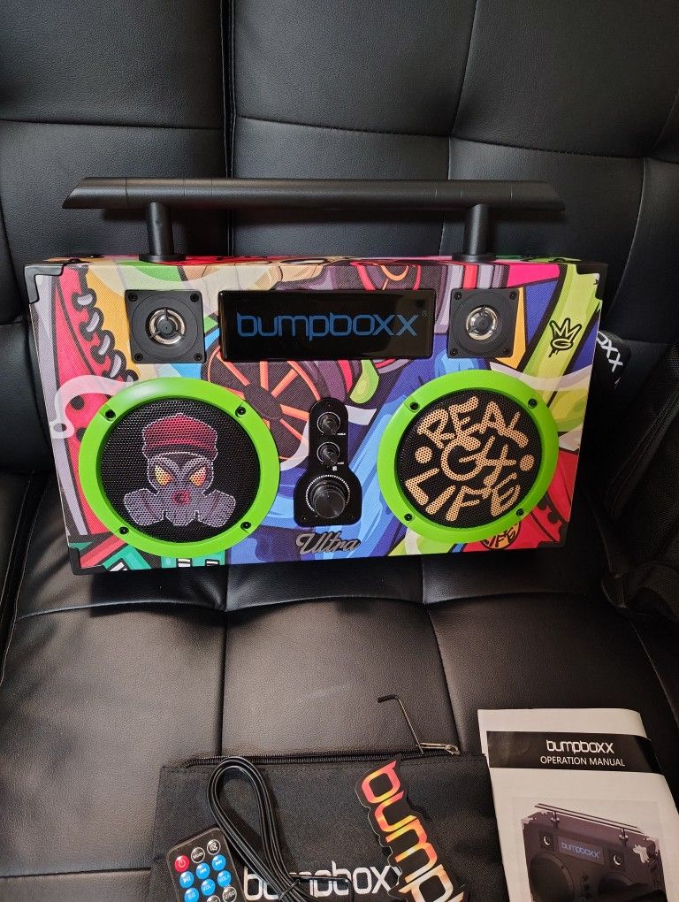 Bumpboxx ultra like new! no issues! Works perfectly! With backpack!