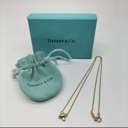 18k Tiffany And Co Necklace 