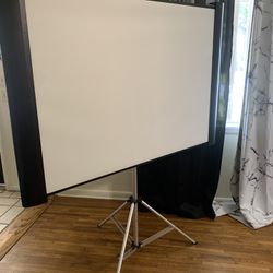 Projector Screen With Wall Mount 