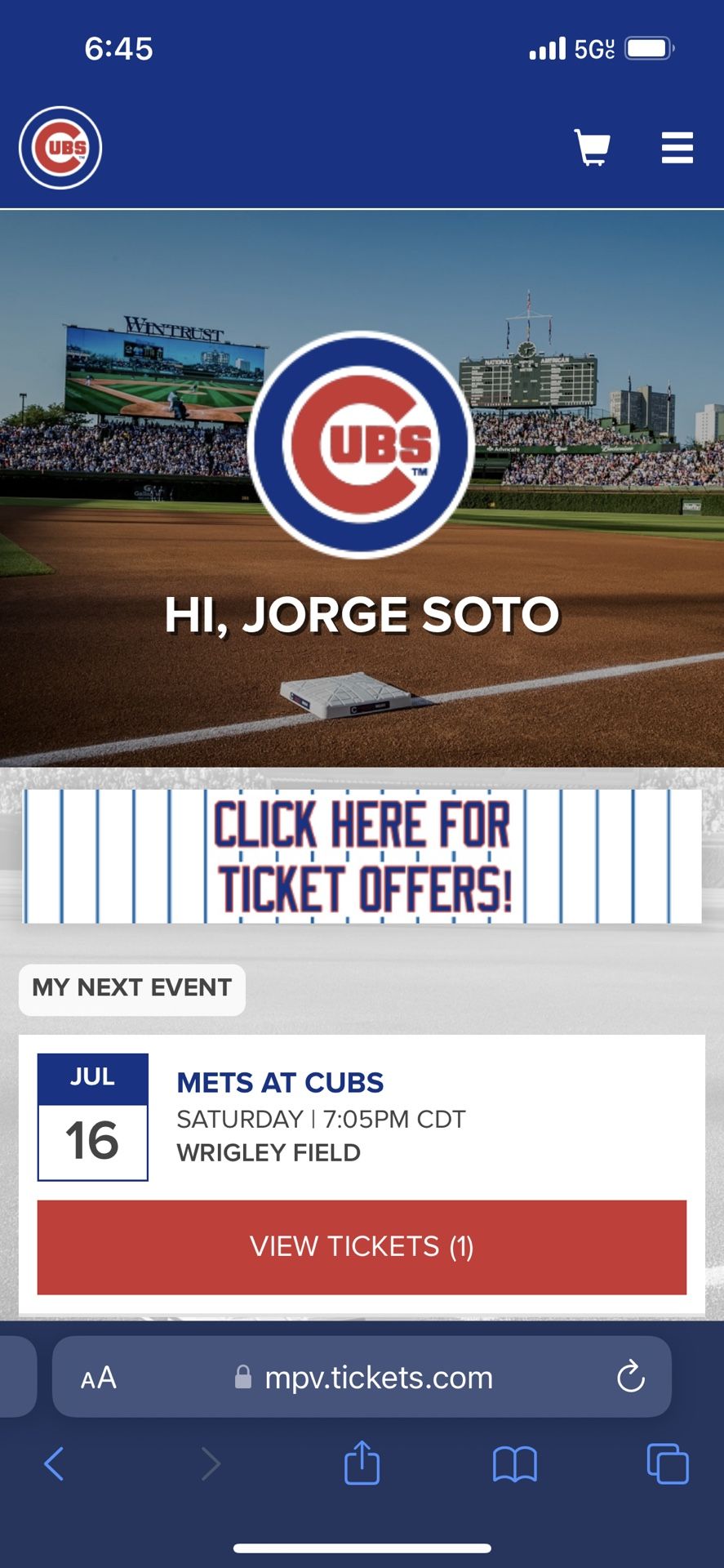 Cubs Vs Mets
