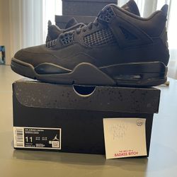 Air Jordan 4 Black Cat 2025 Sz 11 DS