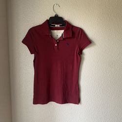 Brand New Woman’s Abercrombie & Fitch brand Red Polo Up For Sale 