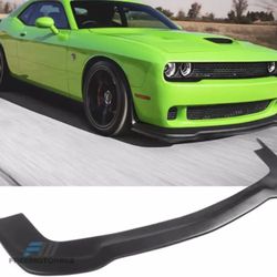 Fits 15-22 Dodge Challenger Hellcat Front Bumper Lip Spoiler