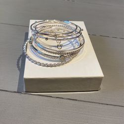 BeBe Bangles Silver