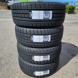 245 45 20 NEW TIRES CHALLENGER CHARGER MAGNUM CHRYSLER 300 MUSTANG CAMARO 