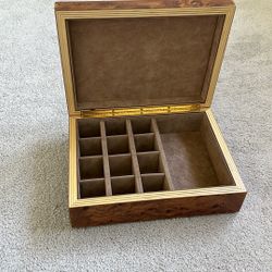 Walnut jewelry Box -Italian Made