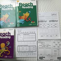 Kindergarten And 2nd Grade Practice Books