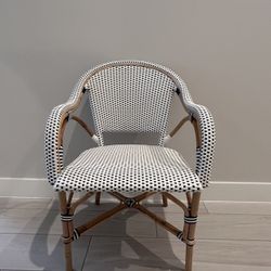6 Rattan Dining Chairs Serena & Lilly