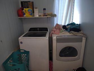Whirlpool electric washer and dryer