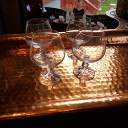 Vintage Brandy Stemware 