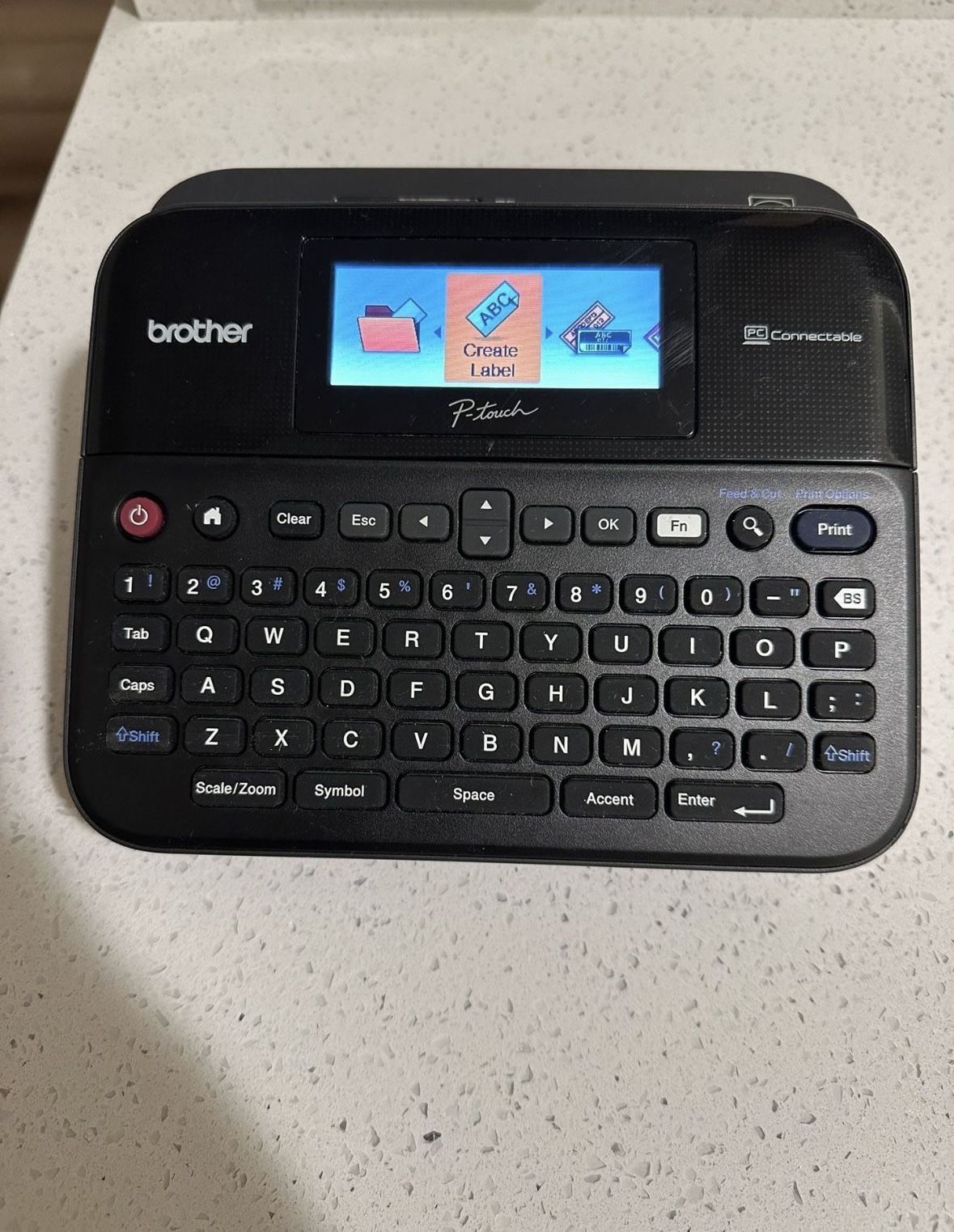 Brother P-Touch Label Maker, PC-Connectable Labeler, PTD600