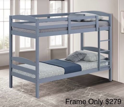 Twin Bunk Bed Frame Only Furniture