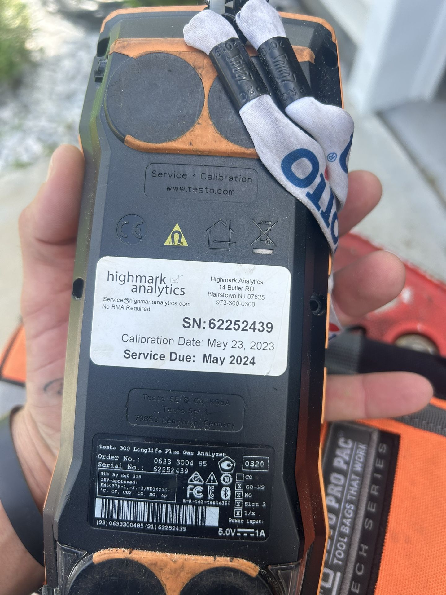 Testo 300 Residential And Commercial Combustion Analyzer