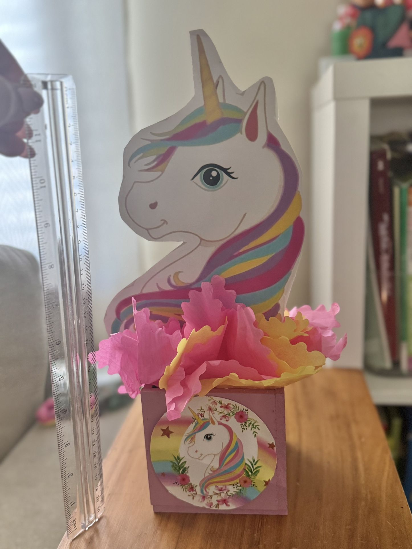 Unicorn Table Center Pieces