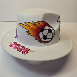 Hand Painted Fiva Fever fedora