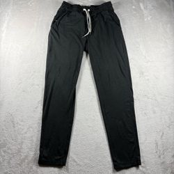 Vuori Ponto Performance Jogger Pants Mens Small Black Athletic V418